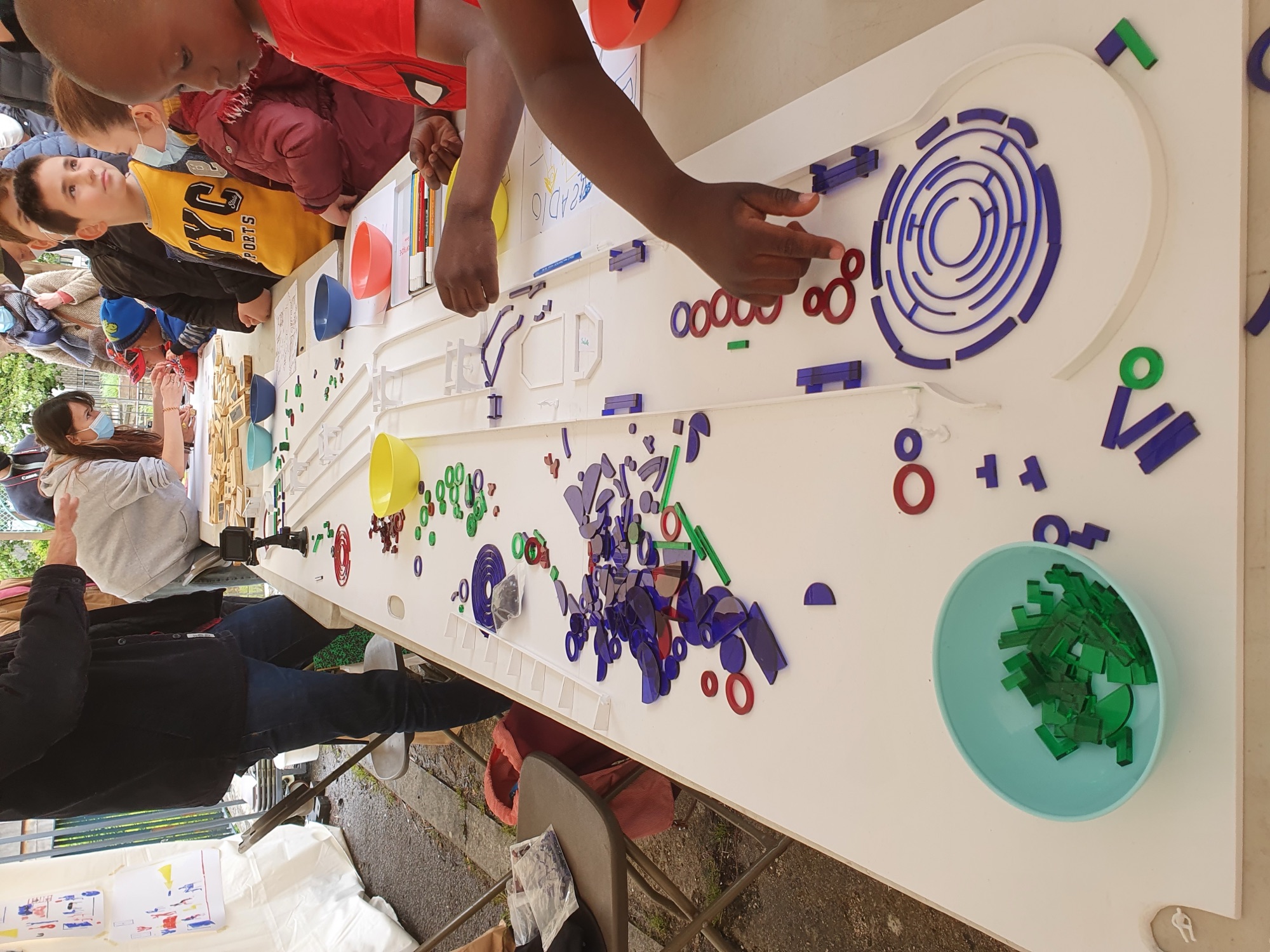Atelier maquette avec les enfants